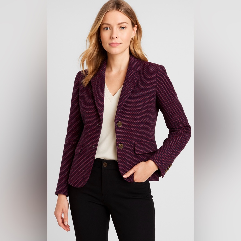 Banana Republic Purple Blazer